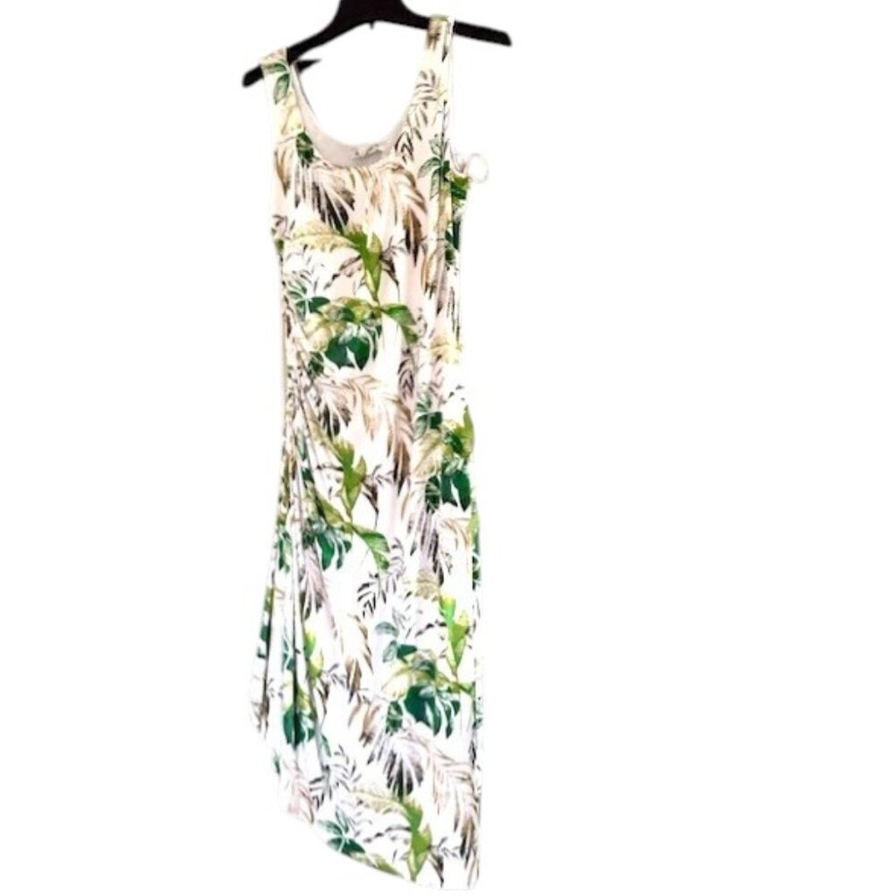 Tommy Bahama Island Zone Don't Leaf Me Out Sleeveless Dress Resort Vacation